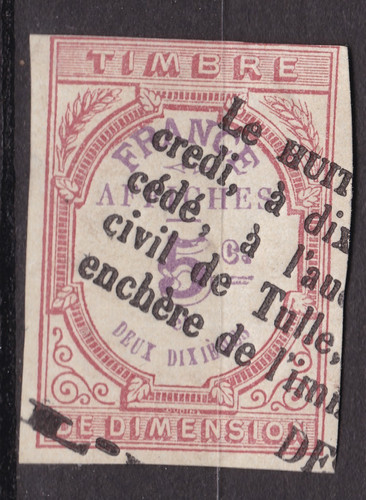 Timbre france fiscaux - timbre,