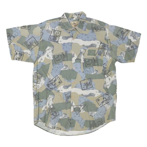 Eagle hommes vert bleu coton - vert,
