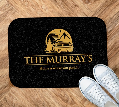 Personnalisé camping car mat - camping-car,