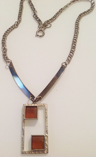 Collier vintage art déco - collier,