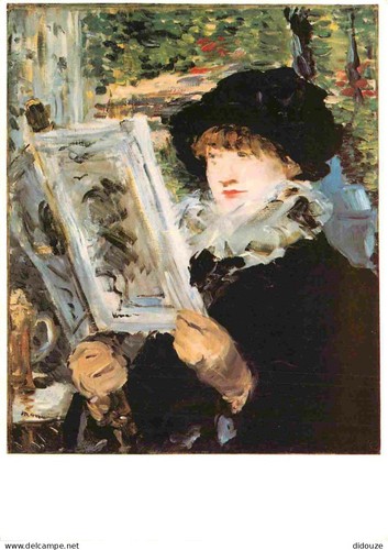 Postcard art painting - art,