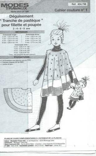 Patron fille taille 6 8 - fille, 4
