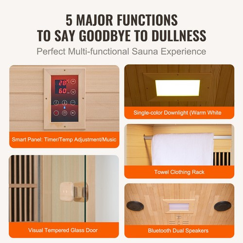 Vevor sauna infrarouge - vevor,