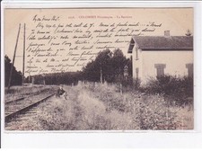 COLOMBEY: the barrier, railway - condition