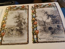 Albums chromos et découpis .