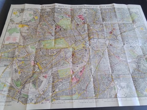 Ancienne carte couleur - ancienne,