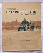 Les Carnets de Guerre du Colonel Roge par Tanche WW2 2e DB