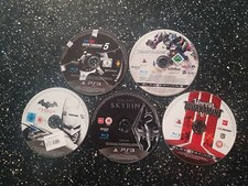 PS3 jeux 5 jeux disques