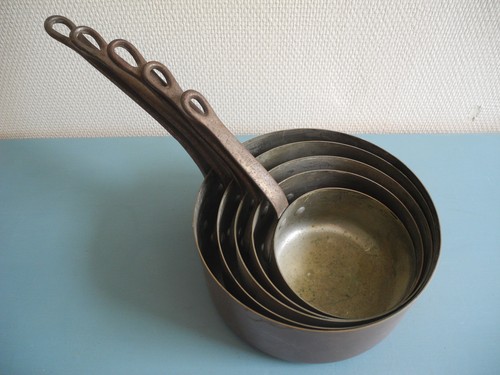 Casseroles cuivre étamé - casseroles,