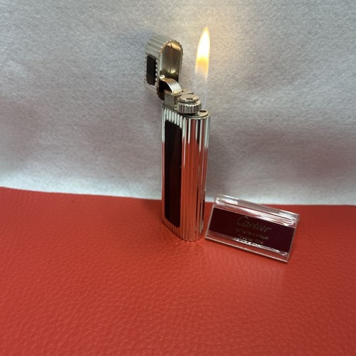 Briquet gaz vintage cartier - gaz,
