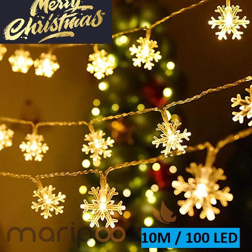 Guirlande lumineuse flocons - , de