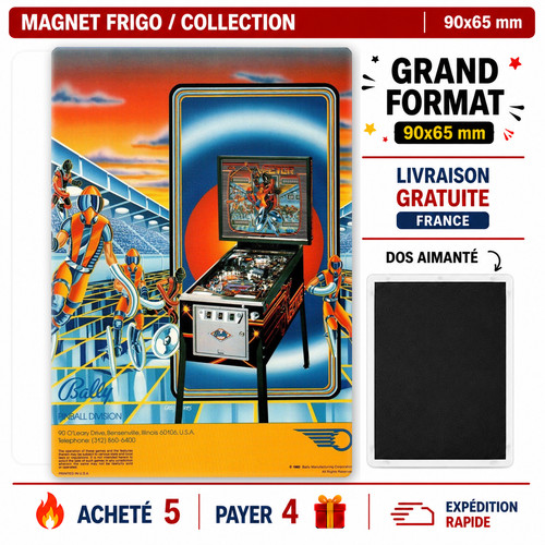Magnet frigo flipper vector - ,