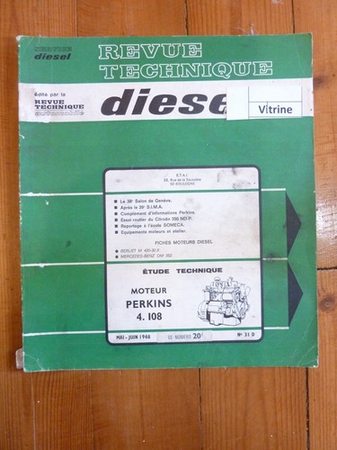 Moteur 108 revue technique - 4.108,