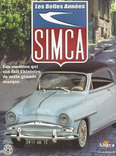 Fascicule collection Les Belles Années Simca - Altaya