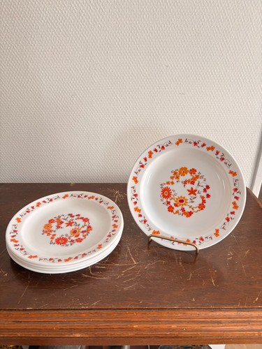 Lot assiettes dessert - 5,