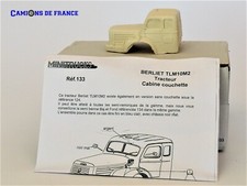 Minitrucks / #133 Berliet TLM 10M2 berth cab tractor - resin kit 1/50