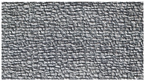 Long mur pierres moellons - long,