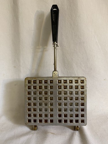 Ancien double gaufrier - , manuel