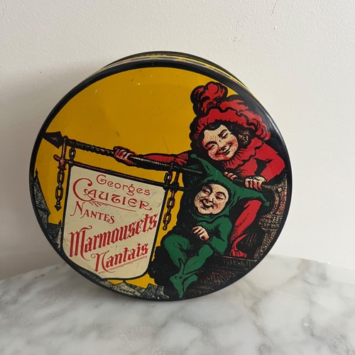 Ancienne boite tole fer - ancienne,