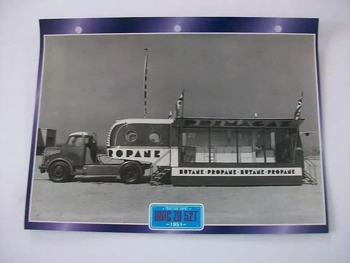 Carte fiche camion - camion, tracteur