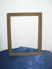 OLD GOLD FRAME 19TH CENTURY PAINTING DRAWING WATERCOLOR PASTEL ART NOUVEAU