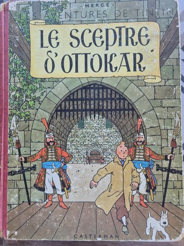 Tintin sceptre ottokar - le, d'ottokar