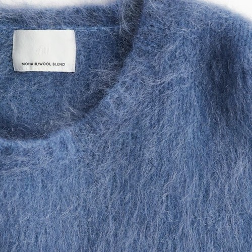 Mohair wool blend sweater - wool,
