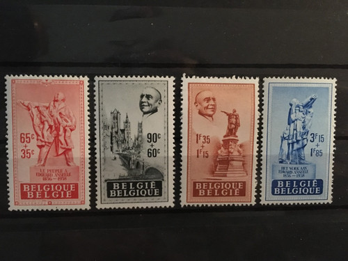 Belgique 1948 cob 781 784 - 1948,