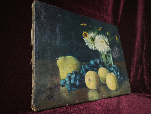 Petit tableau ancien - tableau,