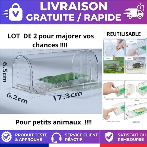 Piège souris vivantes - à,