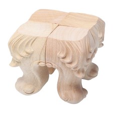  4 Pcs Chair Foot for Sofa Bed Stool Cabinet Pieds Canapé De Meuble Pattes