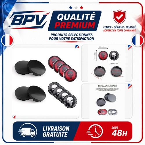 Cache moyeux crâne - 56,