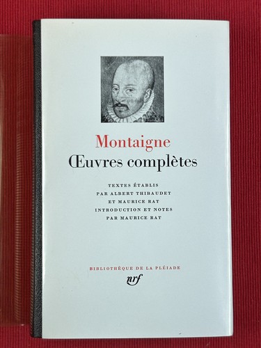 Montaigne oeuvres complètes - montaigne,,