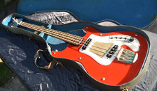 Hagstrom Sweden Hagstrom I Short-scale Bass 1965 Red
