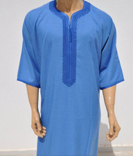 Djellaba Homme Gandoura Qamis Marocain