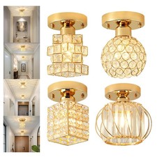 Plafonnier En Cristal Moderne