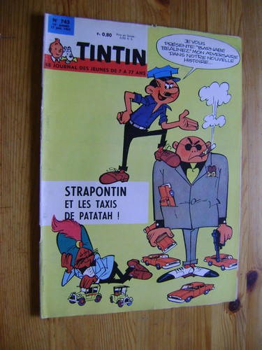 Journal tintin 743 - journal, n°
