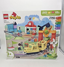 LEGO Duplo Big Interactive Community Train 10428 Kit 103 pcs - New Open Box Read