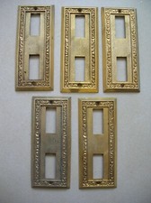 Lot de 5 anciennes plaques de