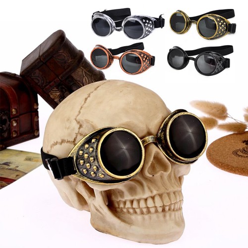 Vintage steampunk goggles - vintage,