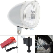 Kit d'éclairage Vélo Avant / Arrière Dynamo 6V