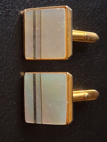 Boutons manchette vintage - de,