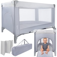 MalTec Lit de voyage Lit bébé pliable Matelas de voyage Sac LUNO 60*1120cm