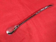 VINTAGE ANTIQUE COWBOY TEA INFUSER PIPE INOX MADE HORSE ON IT