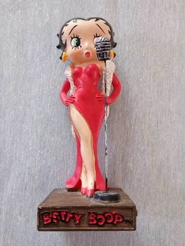 Figurine betty boop chanteuse - figurine,