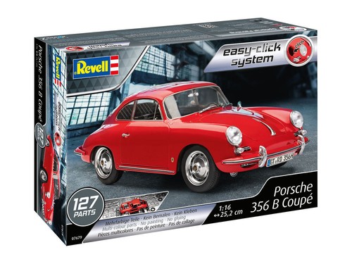 Revell porsche 356b coupé - porsche,