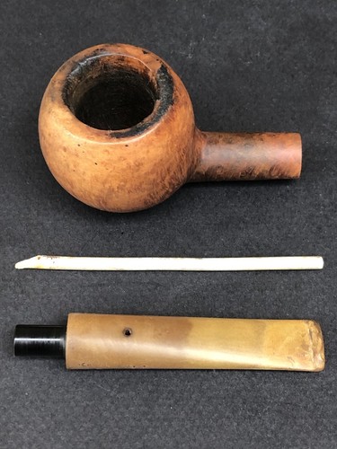 Ancienne pipe bois - pipe,