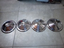 4 coppe copri ruote fiat 500 d'epoca