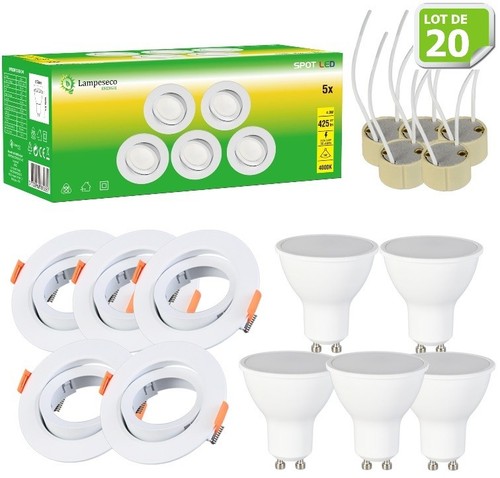 Lot spot led 9w 120 - lot,