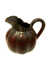 Pichet pot grès flammé forme